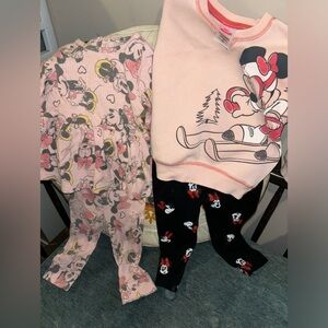 2pc Minnie Mouse set 18/24 months baby Disney
